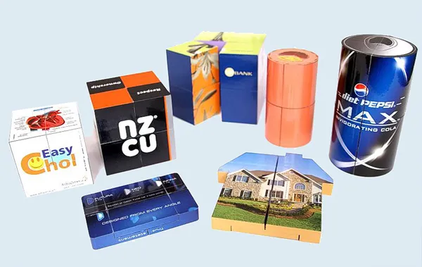 kostki z własnym nadrukiem